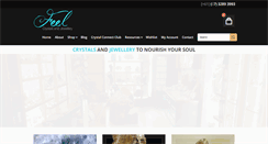 Desktop Screenshot of feelcrystals.com.au